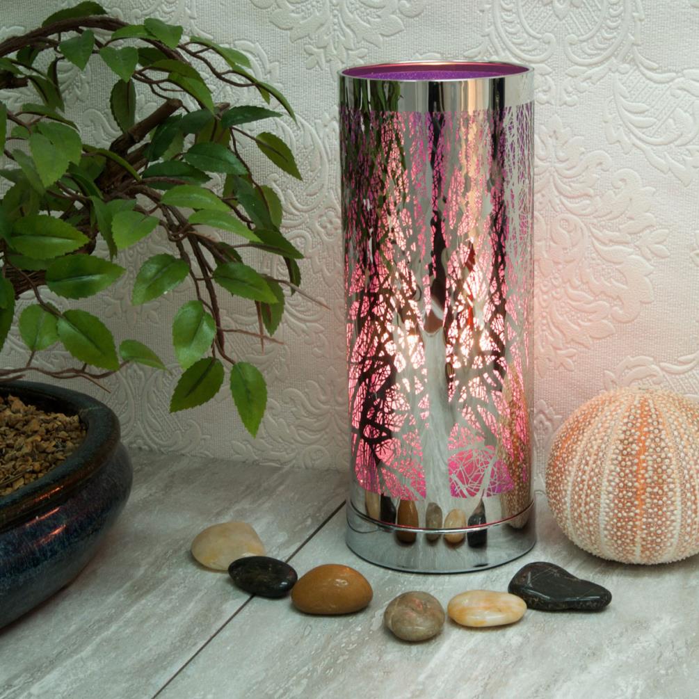 Sense Aroma Purple Silver Touch Electric Wax Melt Warmer Extra Image 1